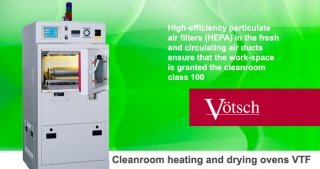 Cleanroom heating drying oven VTF