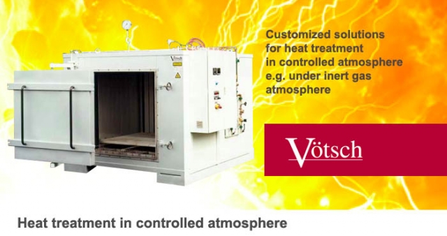 Heat treatment in controlled atmosphere