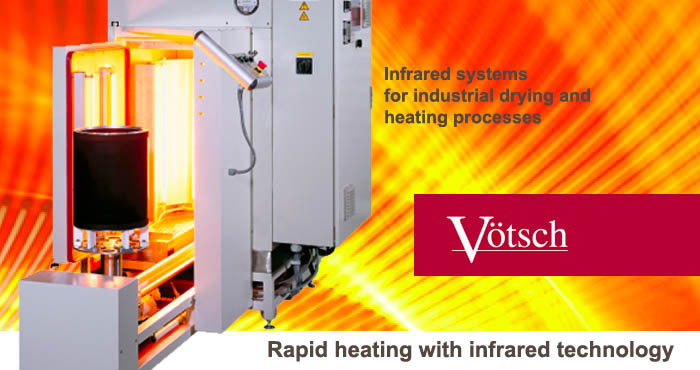 Infrared systems industrial drying heating processes