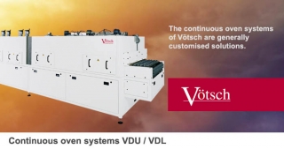 Continuous oven systems VDU-VDL