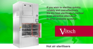 Hot air sterilisers Votsch