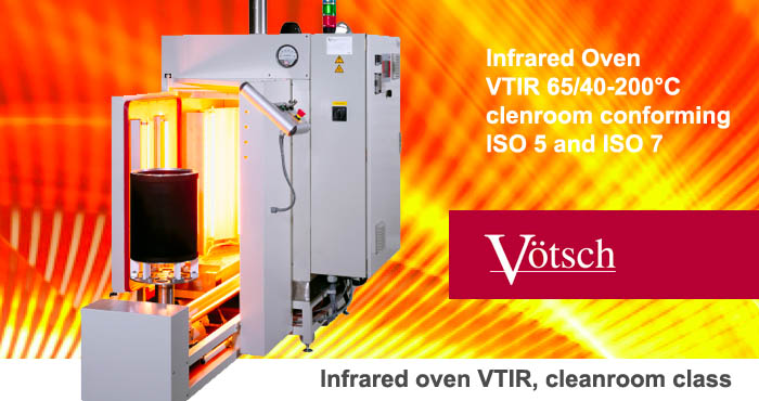 VTIR 65/40-200 tisztaszoba infrakemence 