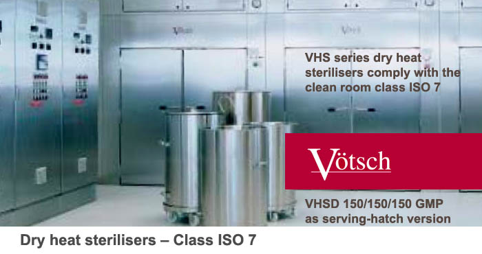 VHSF sterilizálók, ISO 7