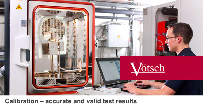 Calibration – accurate and valid test results, Votsch industrial ovens