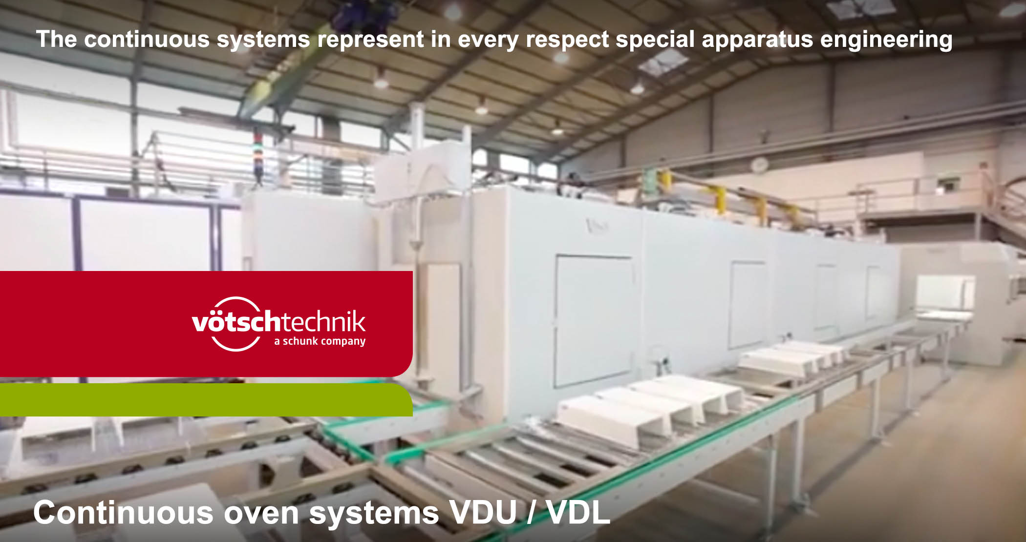 Continuous oven systems_2, VDU, VDL, Votsch Technik